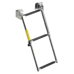 Garelick Telescoping Transom Ladders 3 & 4-Steps - BacktoBoating