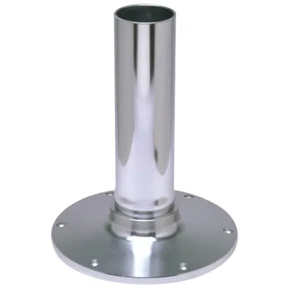 Garelick 2.875 Fixed Height Pedestal - Smooth - BacktoBoating