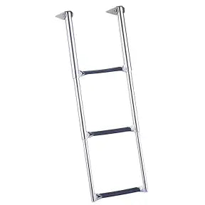 Garelick - Over Platform Drop Ladder - 3-Steps - BacktoBoating