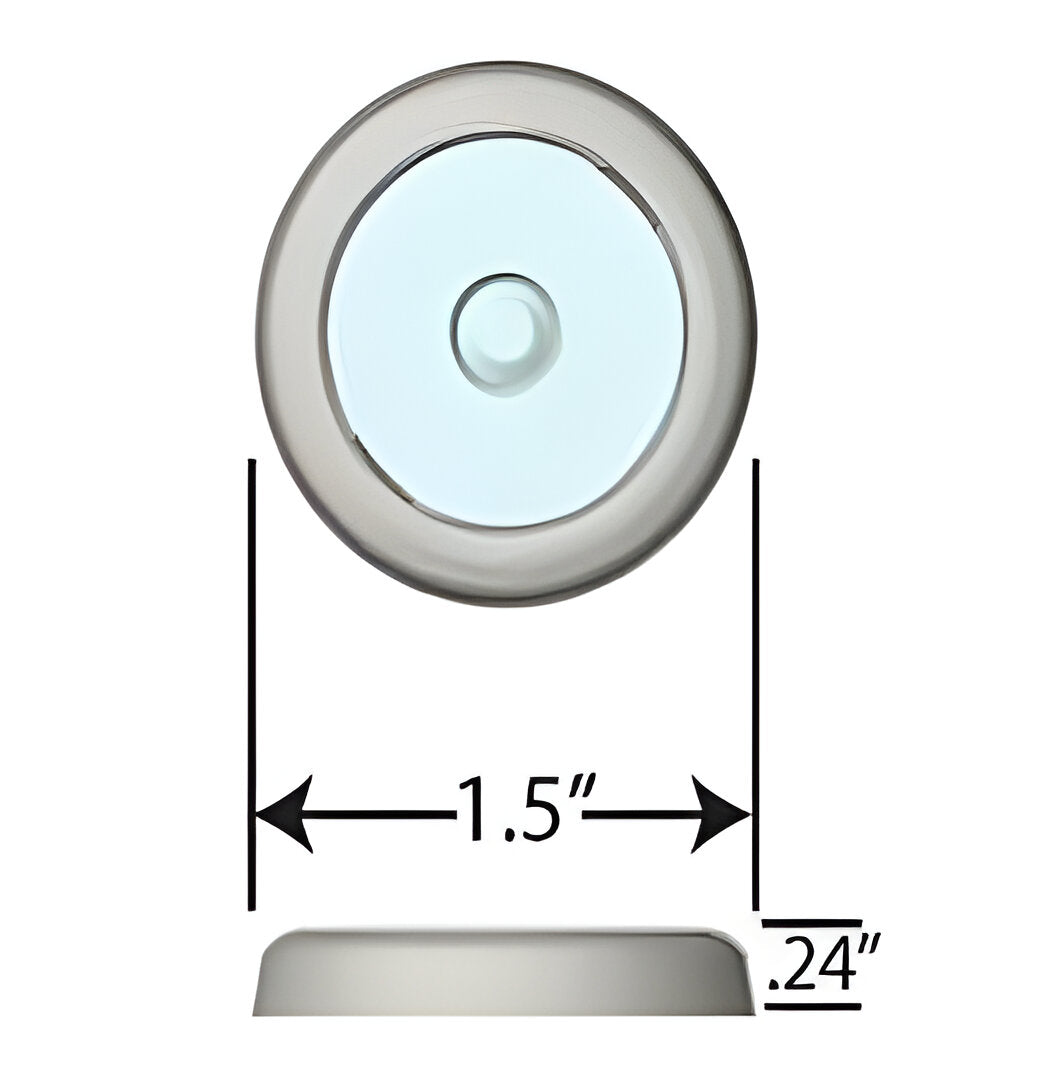 1.5" Round LED Interior and Exterior Lights