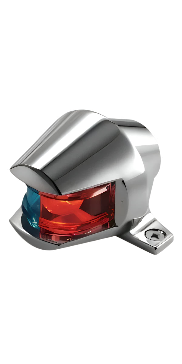 1-Mile Zamak Sidelights Bi-Color Bullet Style - BacktoBoating