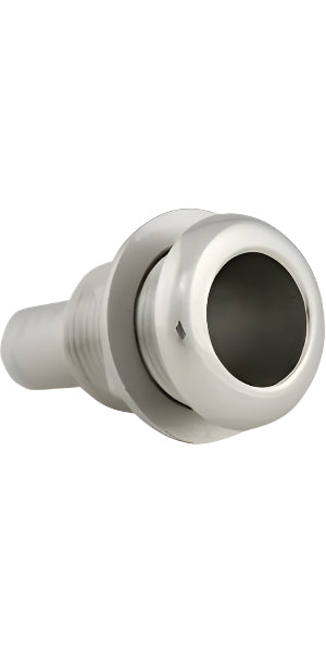 Stainless Steel Narrow Flange Thru-Hulls - BacktoBoating