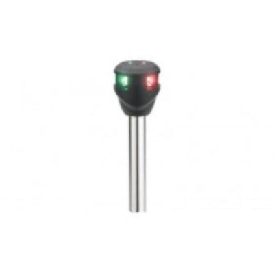 LightArmor Bi-Color Navigation Pole Lights: 3 Pin Locking, Standard & W Task Light - BacktoBoating