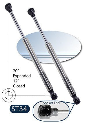 Attwood Springlift ST34 Gas Springs - BacktoBoating