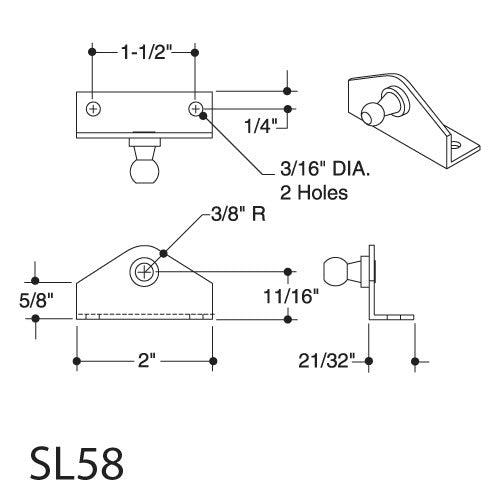 SL58 Bracket - BacktoBoating