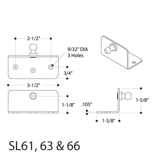 SL61 & SL63 Bracket - BacktoBoating