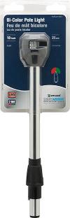 LightArmor Bi-Color Navigation Pole Lights With Locking Collar - BacktoBoating