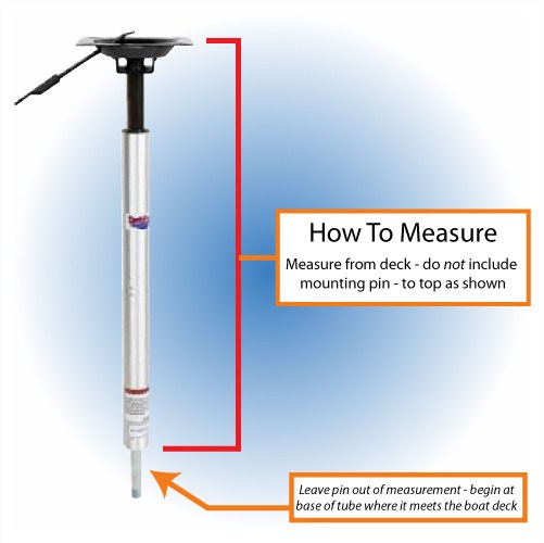 Complete 3/4" Boat Seat Pedestal Sets - BacktoBoating