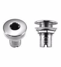 Stainless Steel Straight Thru-Hulls Barbed Short Length - BacktoBoating