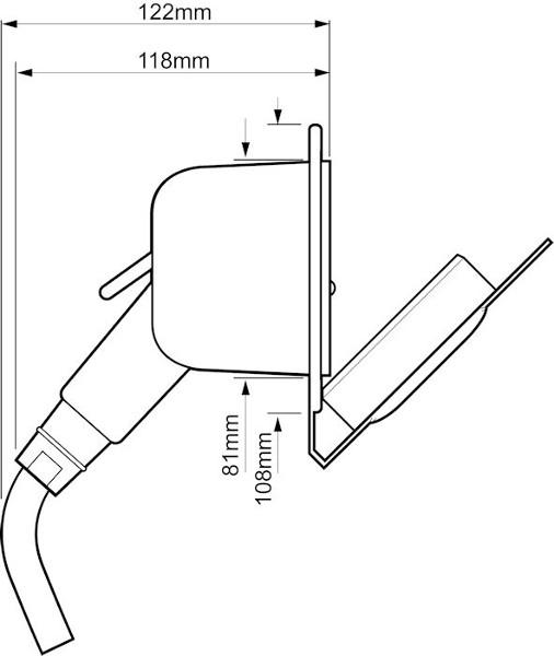 Swim 'n' Rinse Compact Deck Shower - BacktoBoating