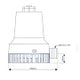 Whale Orca 2000 GPH Submersible Bilge Pump 12V - BacktoBoating