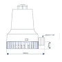 Whale Orca 2000 GPH Submersible Bilge Pump 12V - BacktoBoating