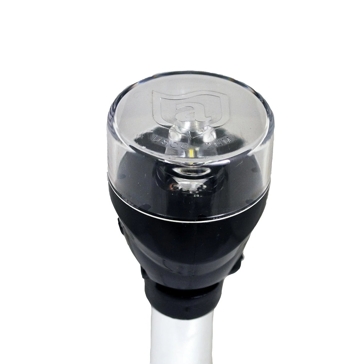 Light Armor All Around & MastLight Compatible with Powered Base 6100 Series: Light Pole Only- No Base - BacktoBoating