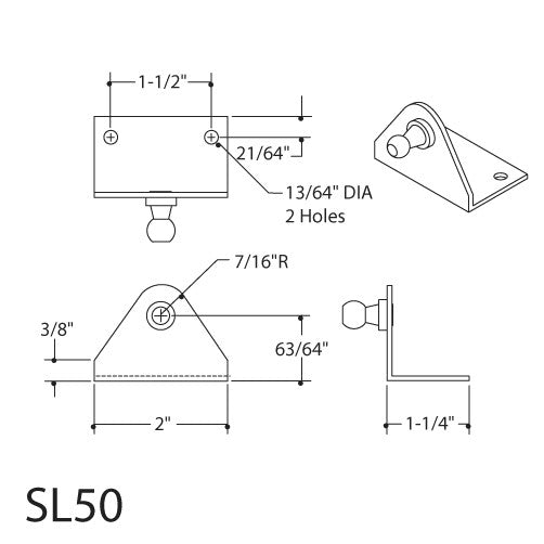 SL50 Bracket - BacktoBoating