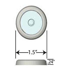 1.5" Round LED Interior and Exterior Lights - BacktoBoating