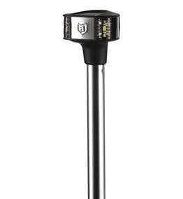 Light Armor All Around & MastLight Compatible with Powered Base 6100 Series: Light Pole Only- No Base - BacktoBoating